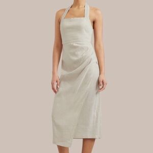 Modern Citizen Linen Blend Midi Dress